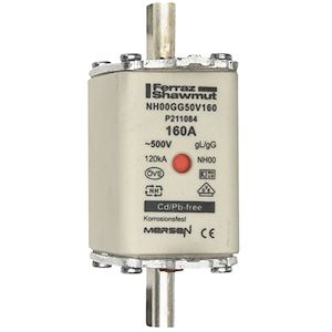 [MERSEN] Fusible à couteaux aR 160A 700VAC NH1 [NHU1UD69V160PV]