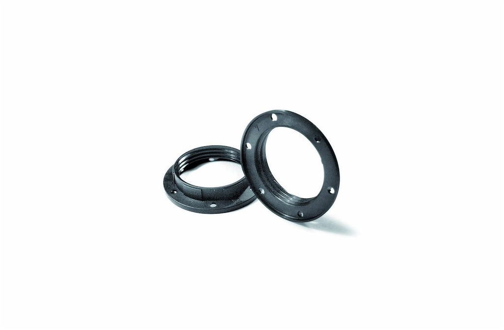 Bague pour lampe E26/E27 bakélite dorée 14x58