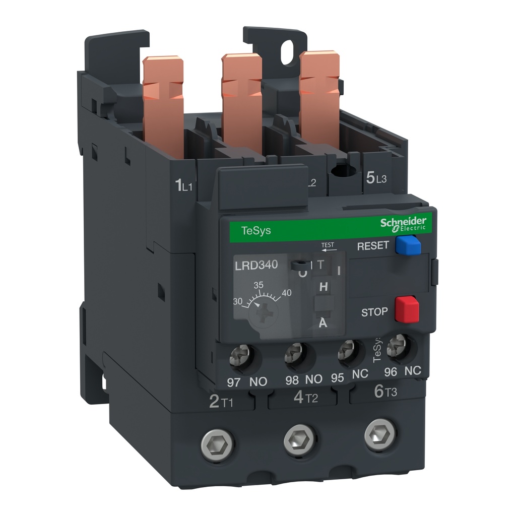 Relais de protection thermique moteur 30 à 40A classe 10A [LRD]