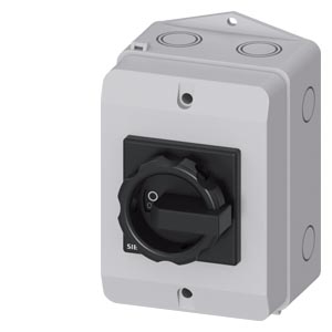 Interrupteur sectionneur 3P 32A 400V 11,5KW avec connexion a vis 1NC+1NO 163x103x122mm