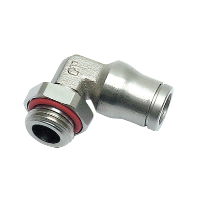 Raccord de piquage à équerre compacte LF3600 vers enfichable D=4 mm M6x1 BSPP mâle