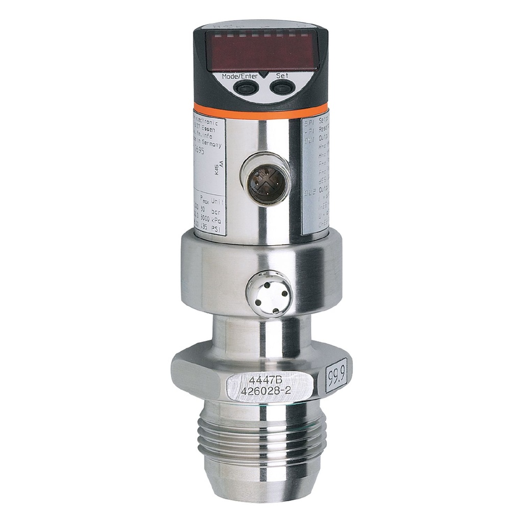 [IFM] Transmetteur de pression -12,4...250mbar 4-20mA 20-32Vdc [PI-,25BREA01-E-ZVG/US/ /P]