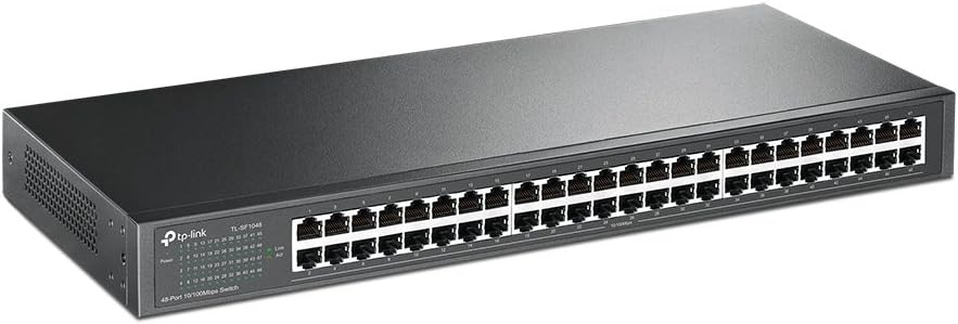 Switch ports méga Fast Ethernet 48 ports 10/100 Mbits rackable