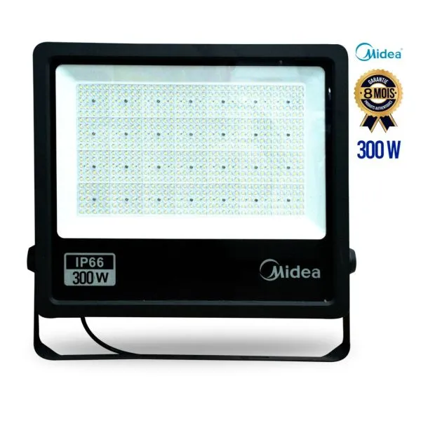 [MIDEA] Projecteur Led 300W 36000Lm 6500K - IP66