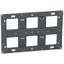 Support a vis pour mosaic CELIANE OU SOLIROC pour 2x3 postes ou 2x6 à 8 modules