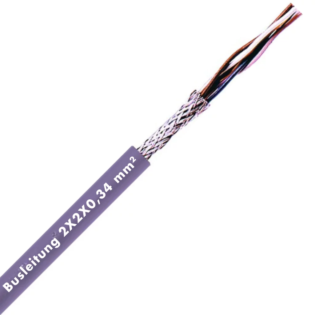Câble unitronic bus 2x2x0,34 blinde violet