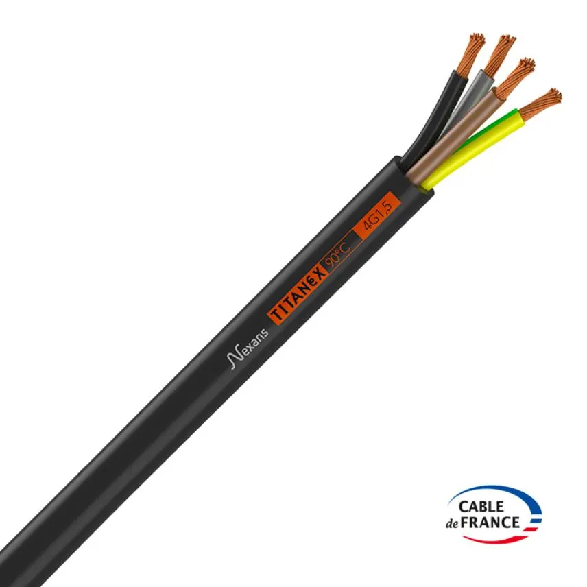 Câble souple H07RNF 4x25mm² [TITANEX]