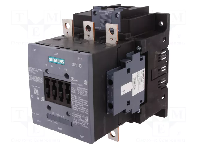 Contacteur de puissance 3P 185A 90kW 400VAC 2NO+2NF
