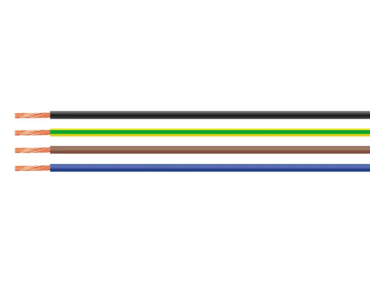 Câble TH souple 1,5mm² bleu/blanc [H07V-K]